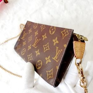 100% Authentic Louis Vuitton Crossbody Pouch GM